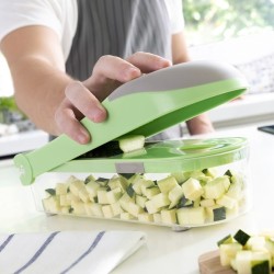 7-in-1 Groentesnijder, Rasp en Mandoline met Recepten en Accessoires Choppie Expert InnovaGoods