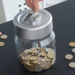 Digitale Spaarpot Savny – Slimme Geldkist met Teller